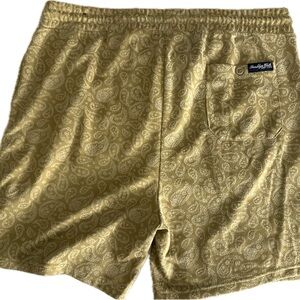 "Players Club" Tan Paisley Shorts | XL |